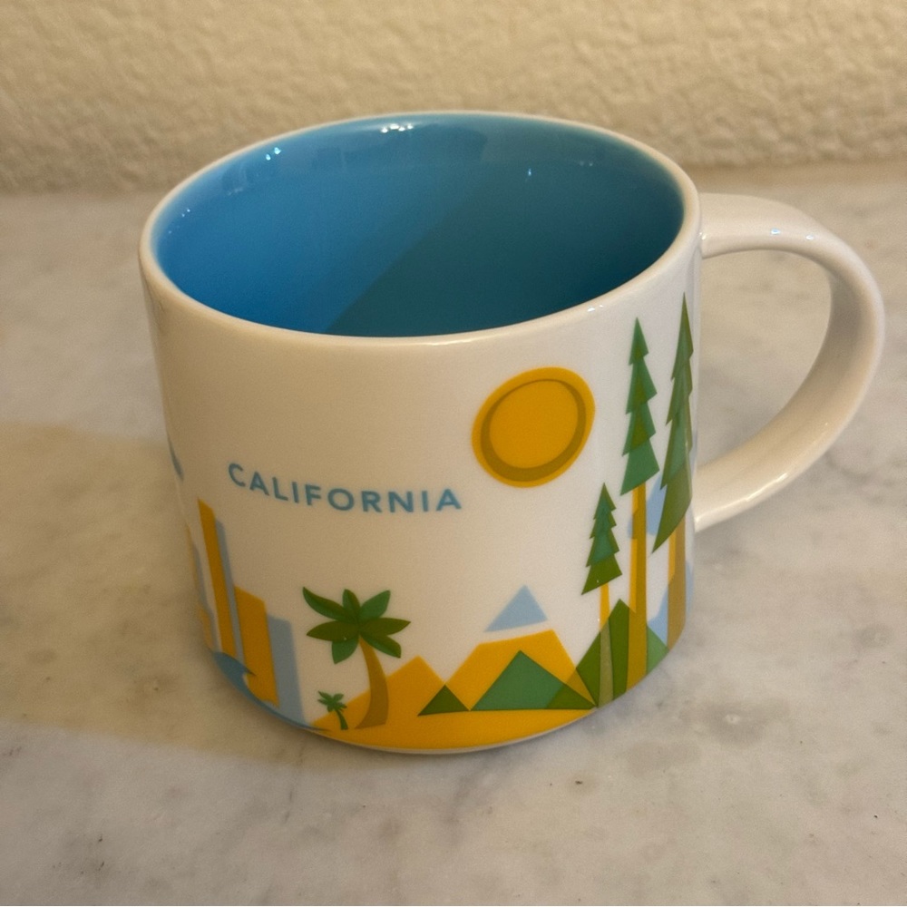 Starbucks You Are Here Mug California